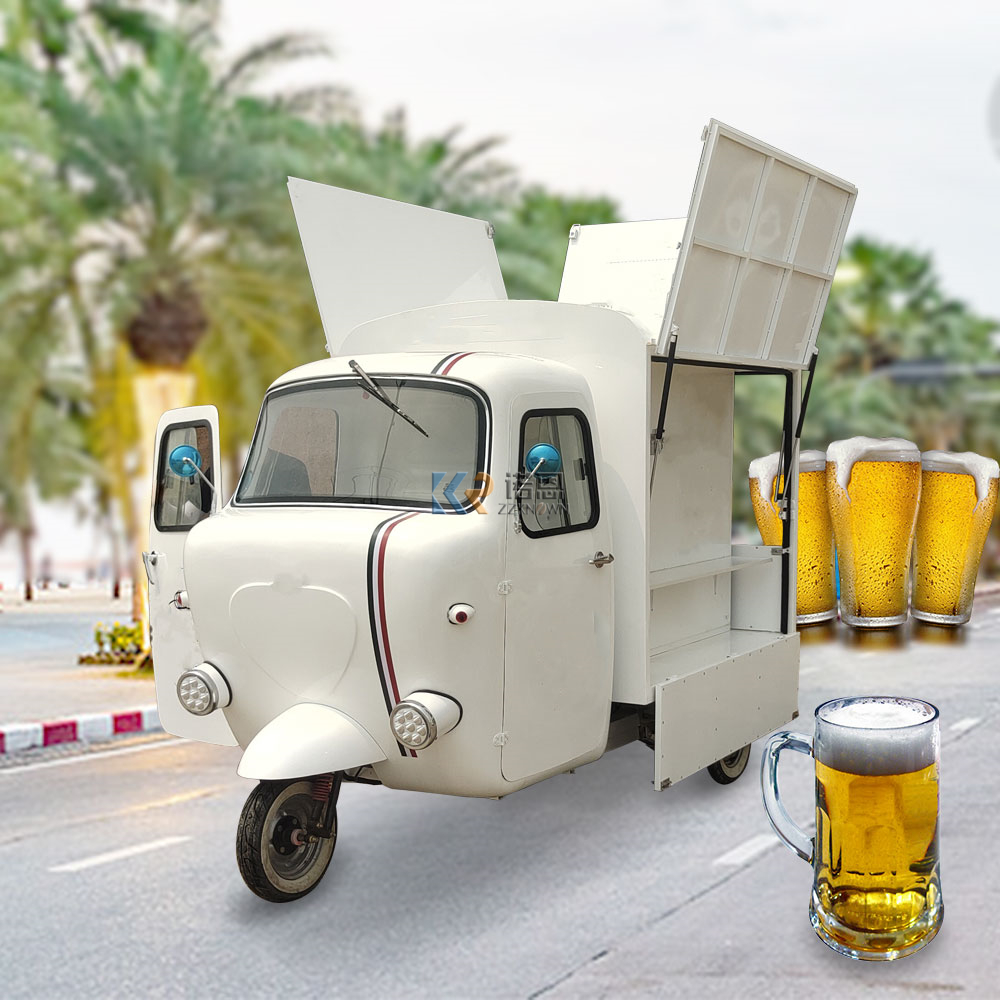 Street Food Snacks - ランブロストリート-モバイルファーストフードトラック、3輪、トレーラー、コーヒー、バン、ビールバー、電気三輪車、ヨーロッパ
