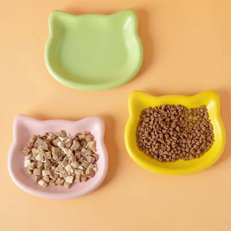 Food Snacks That Are Black - 4色の黒ずみ防止ペットボウル、プレミアムキャットフード皿、ドワーフキャット用冷凍食、缶詰スナックプレート、家庭用ペットボウル