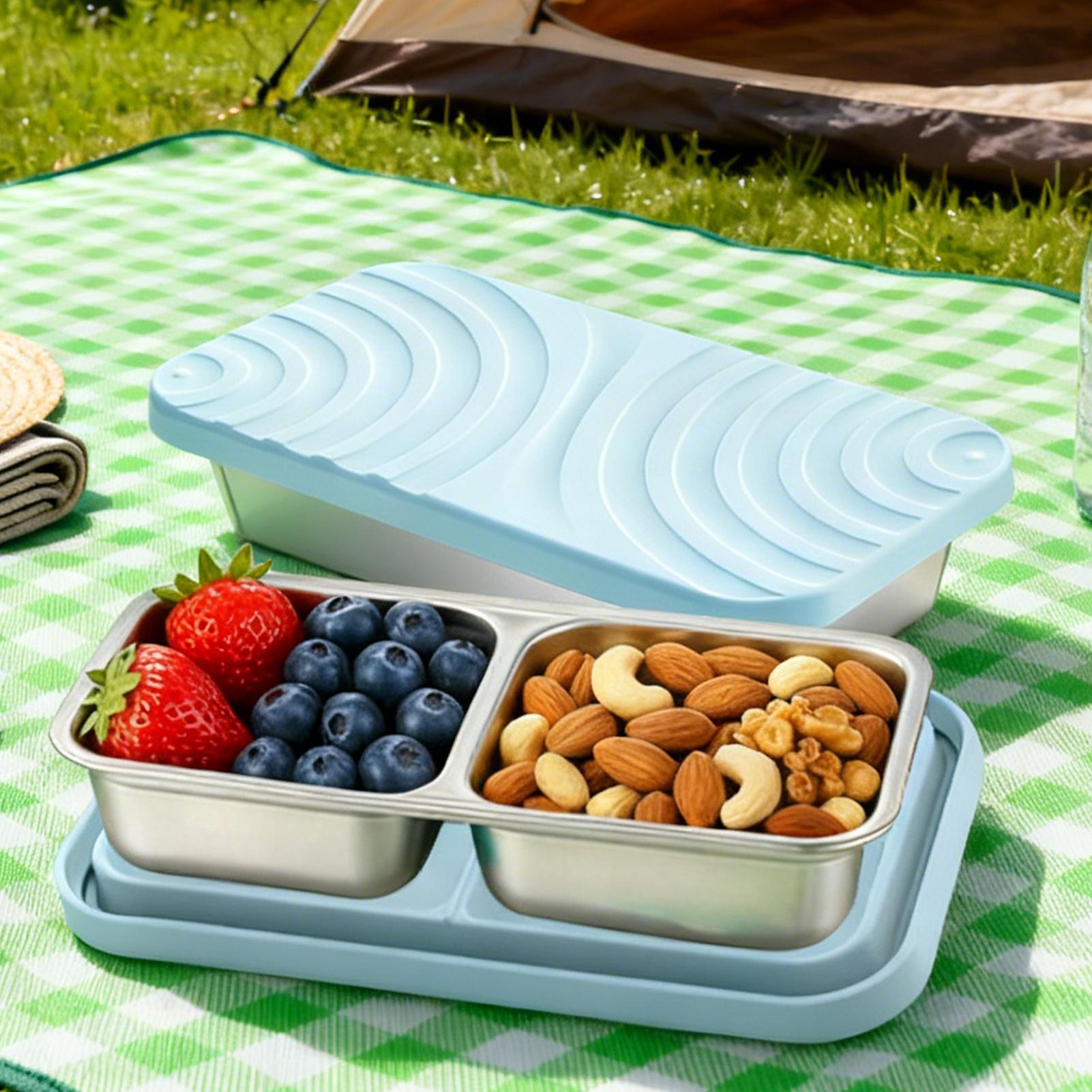 ステンレス製スナック容器 ステンレス製食品保存容器 スナック - Food Snacks For School のレビューと価格