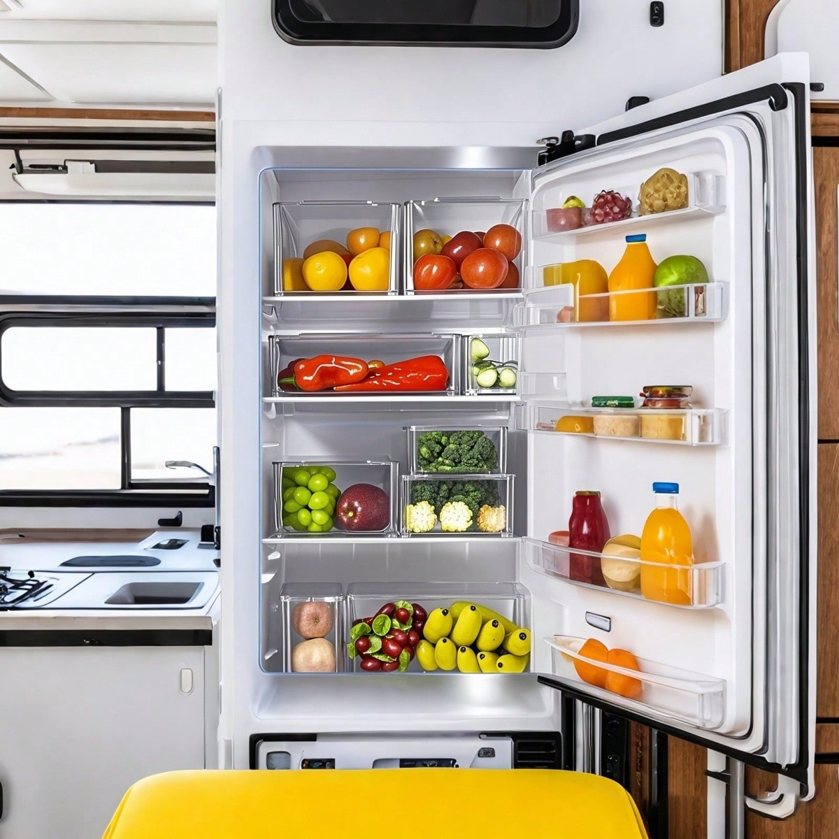 7個/14個セットの積み重ね可能な冷蔵庫用収納ボックス（蓋付 - Food Snacks For Party のレビューと価格