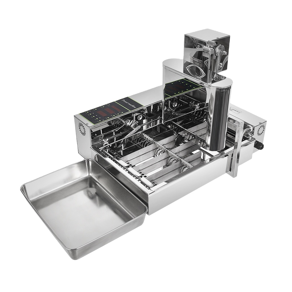 自動ドーナツメーカー スナックメーカー ステンレス鋼ワッフル - Food Processor Snacks のレビューと価格