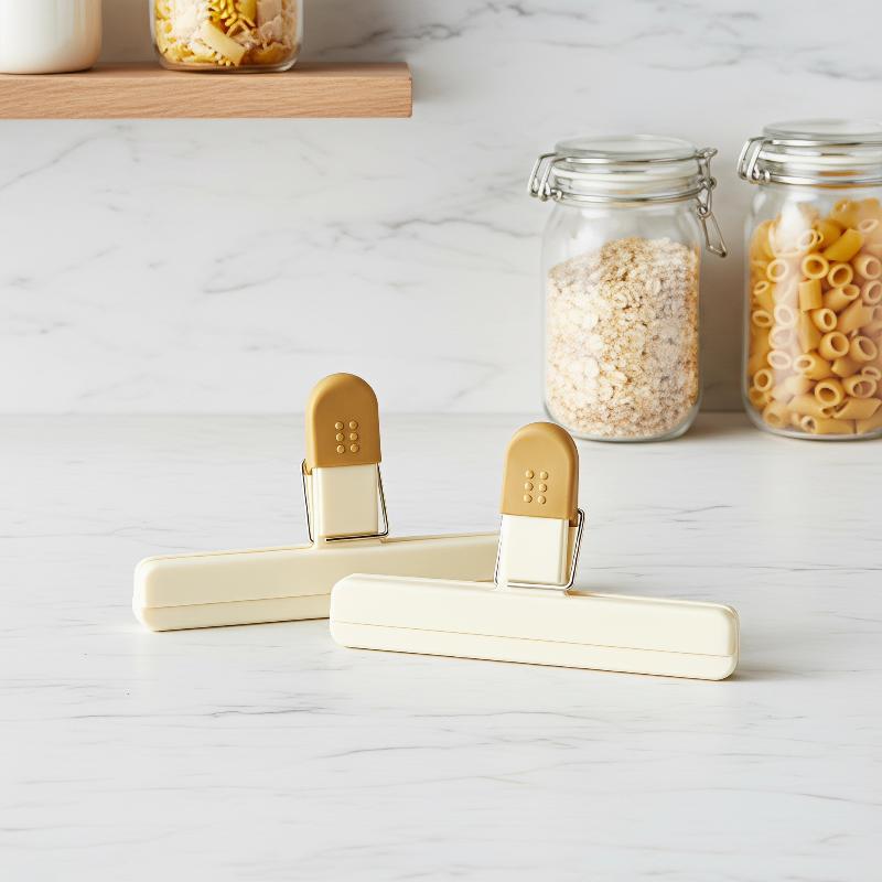 3個入りポータブルスナックシールクリップ、食品グレードのプラ - Food And Snacks For Picnic のレビューと価格