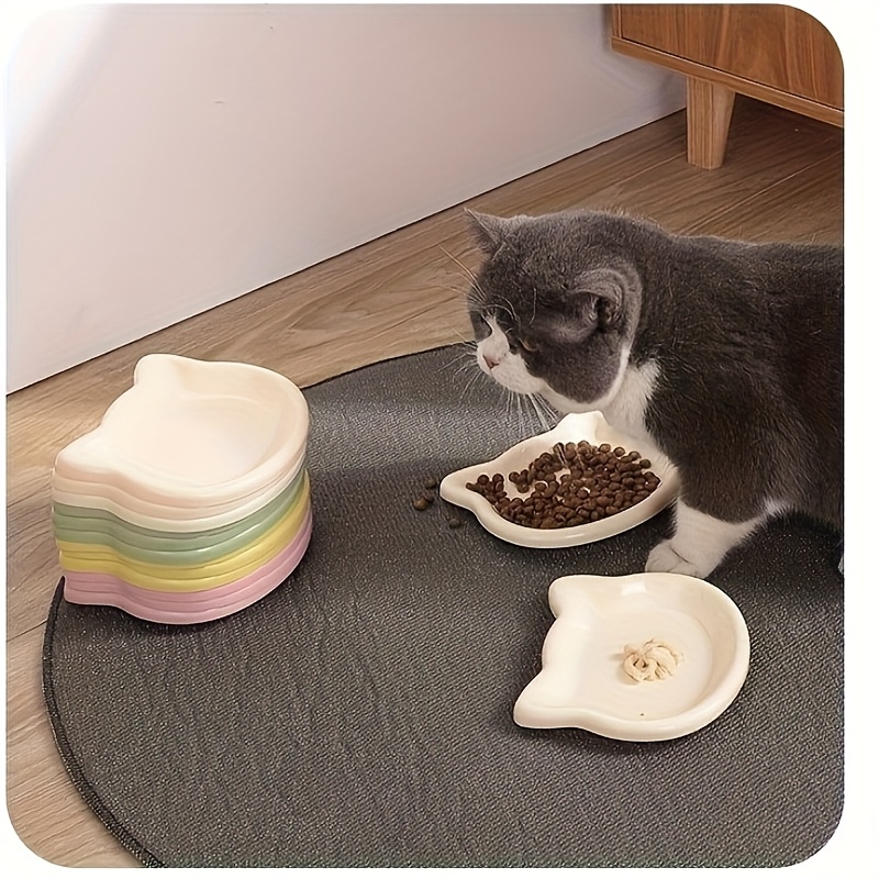 4色ペットボウル 猫用フードディッシュ 缶詰スナック 冷凍食 - Food Snacks That Are Black のレビューと価格