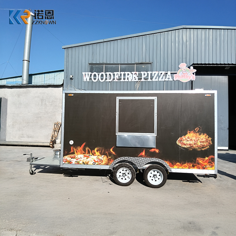 高品質クレープパンケーキデザートフードトレーラー移動式ケータ - Street Food Snacks のレビューと価格