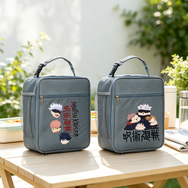 呪術廻戦 キャンバスランチバッグ アニメ漫画 大容量 スナッ - Food And Snacks For Picnic のレビューと価格