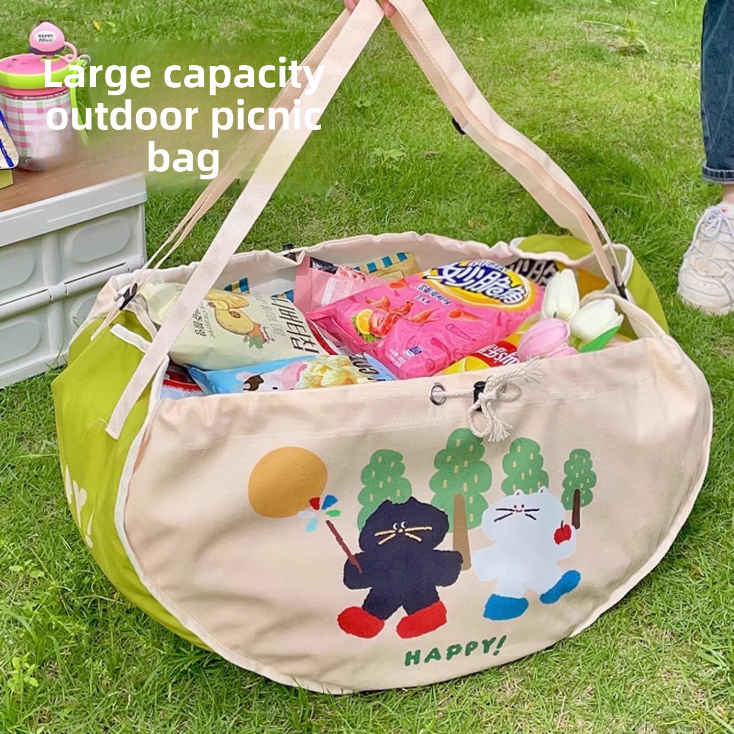 大容量車用収納バッグ、車後部座席スナックバッグ、車内収納バッ - Food And Snacks For Picnic のレビューと価格