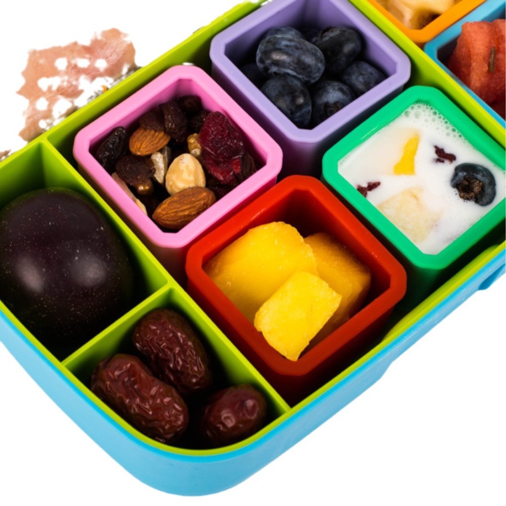 1/3 個実用的なシリコーン食品配電ボックス赤/ピンク/紫/ - Food And Snacks For Picnic のレビューと価格