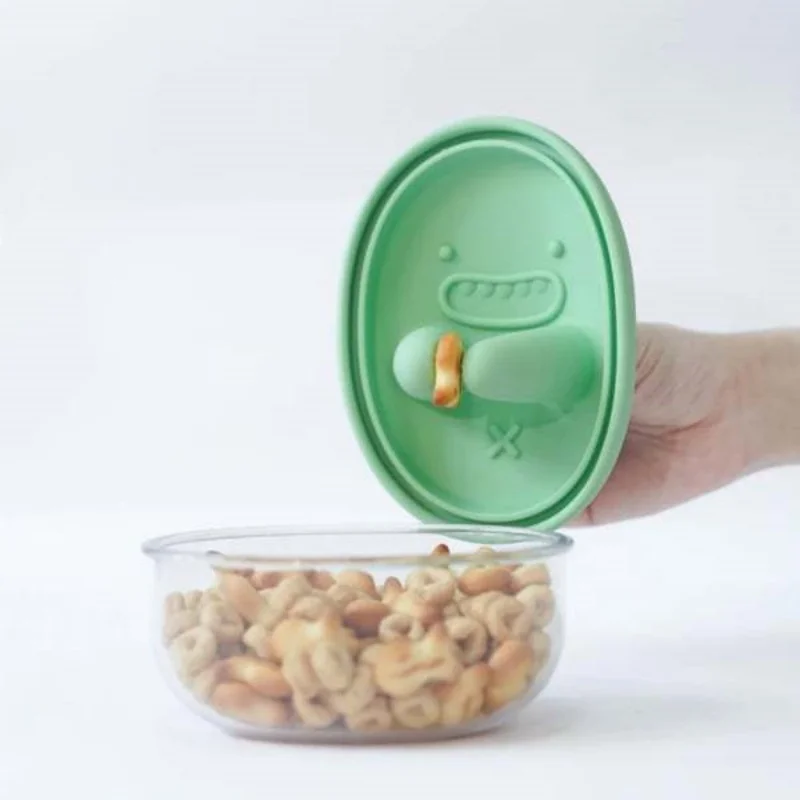 手を清潔に保つシリコン蓋付きランチボックスポータブルキャンプ - Food Snacks For Picnic のレビューと価格