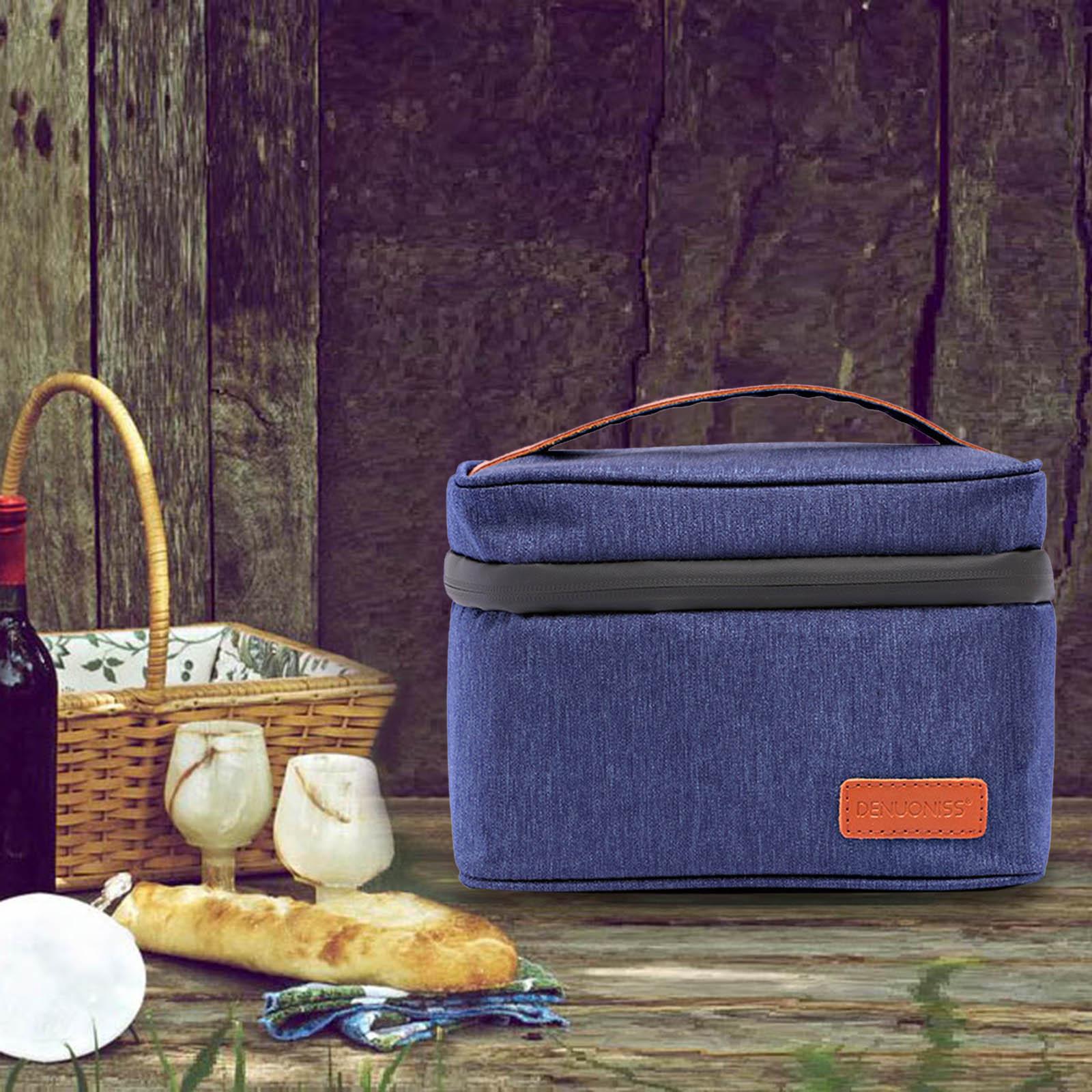 断熱ランチバッグ クーラーバッグ ランチトート ピクニック  - Food And Snacks For Picnic のレビューと価格
